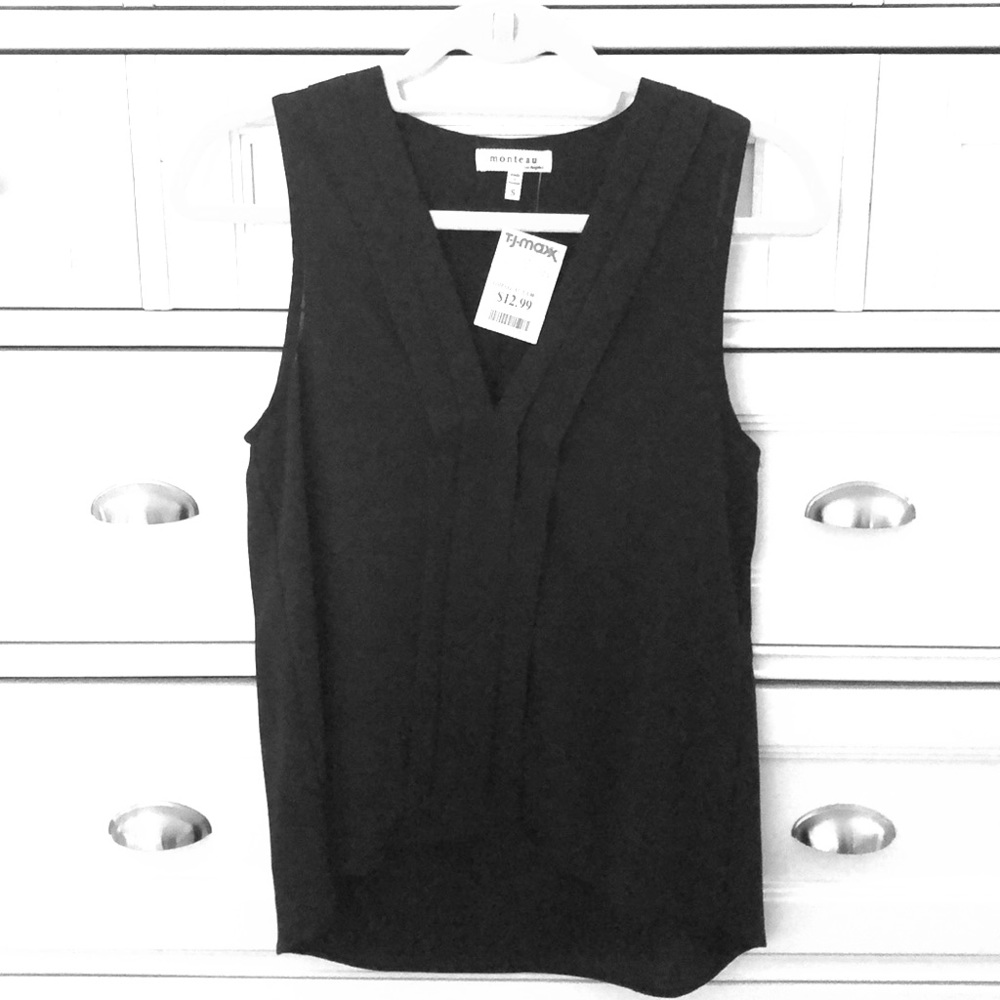 New w/tags Monteau High Low top.